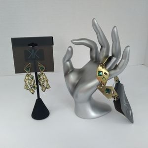 Kardashian Kollection Earrings and Bracelet